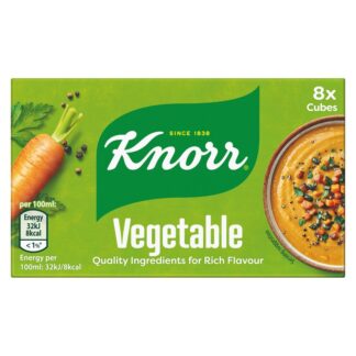 Knorr Stock Cube Vegetable 8'S