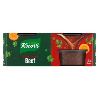 Knorr Stock Gel Pot Beef 4 Pack