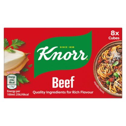 Knorr Stock Cube Beef 8'S