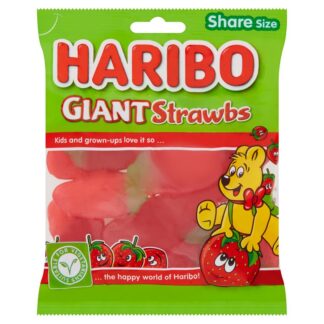 Bag Haribo Giant Strawbs