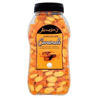 Jar Jamesons Choc Caramels