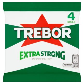 Trebor 4 Pack Ex Strong Peppermints
