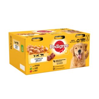 6 Pack Pedigree Can Jelly Asstd 6 Pack