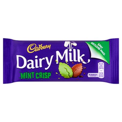 Cadbury Irish Dairy Milk Mint Crisp