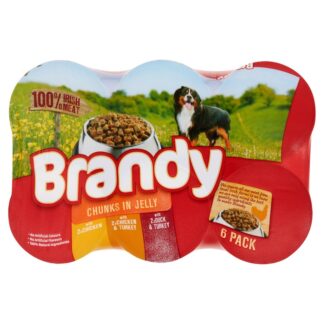 Brandy Variety 6 Pack Chunks In Jelly
