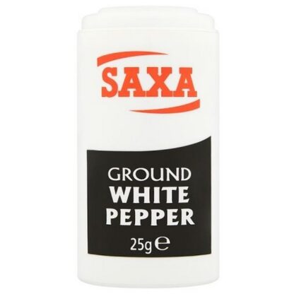 Saxa Ground White Pepper