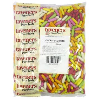 Taveners Liquorice Comfits - Bulk
