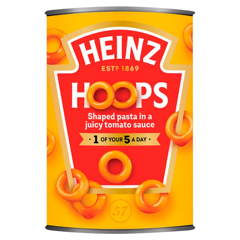 Heinz Hoops In Tomato Sauce