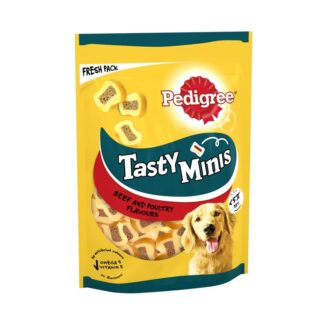 Pedigree Tasty Minis Chewy Slice With Beef