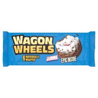 Burtons Wagon Wheels 6 Pack Jammie (Ab)
