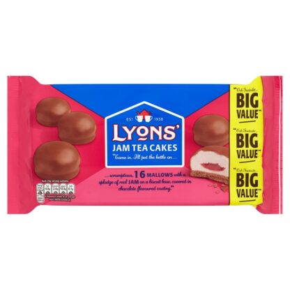 Lyons Jam Teacakes Big Value Pack