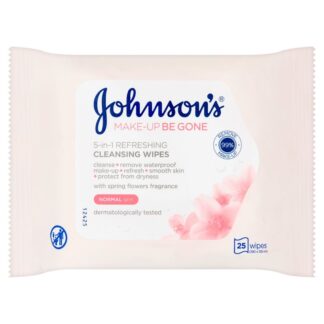 J&J Make Up Be Gone Refresh Wipes