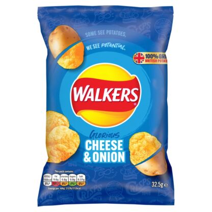 Walkers Crisps Cheese & Onion - Std