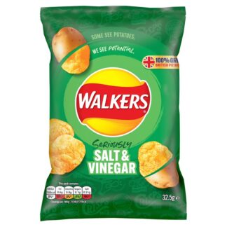 Walkers Crisps Salt & Vinegar - Std