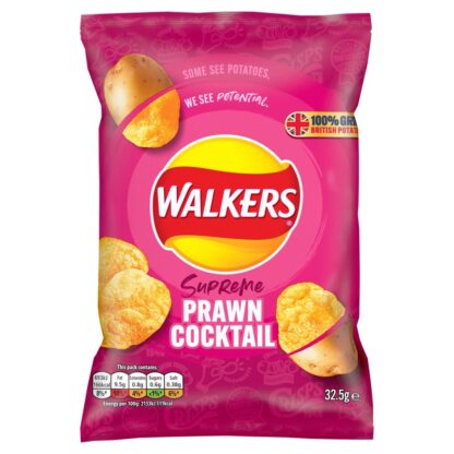Walkers Crisps Prawn Cocktail - Std
