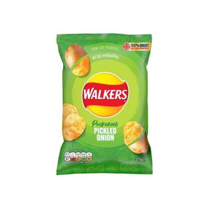 Walkers Crisps Pickled Onion - Std