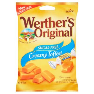 Bag Werthers Chewy Toffees Sugar Free