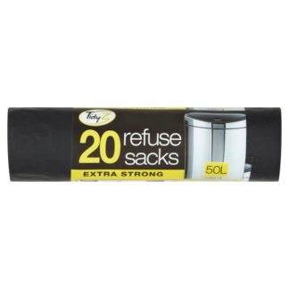 Tidyz Refuse Sacks Extra Strong 50L