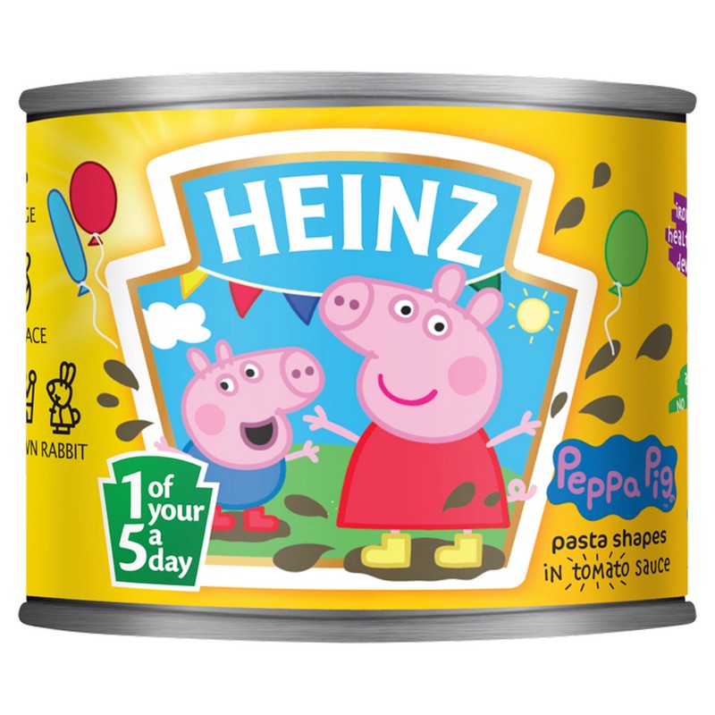 Heinz Pasta Shapes Peppa Pig