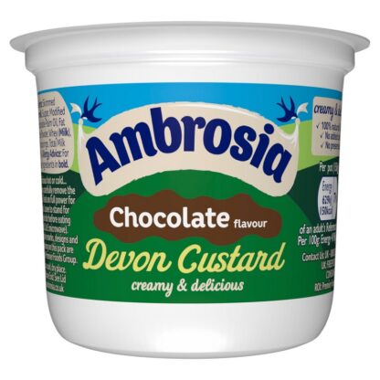 Ambrosia Chocolate Custard Pots