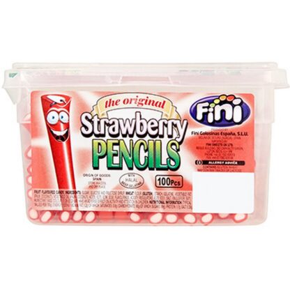 Fini Tub Strawberry Pencils