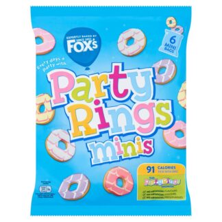 Foxs Party Rings Mini 6 Pack X21G