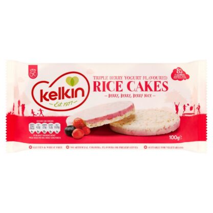 Kelkin Rice Cakes Triple Berry