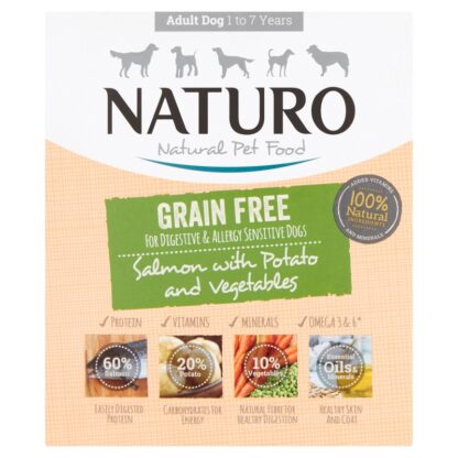 Naturo Grain Free Salmon & Potato With Veg