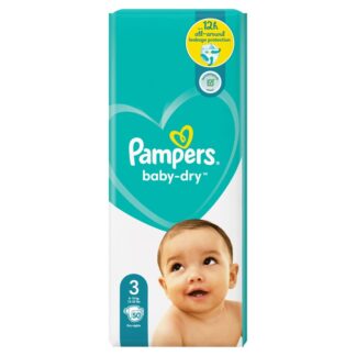Pampers B/Dry Nappies Size 3 Ep