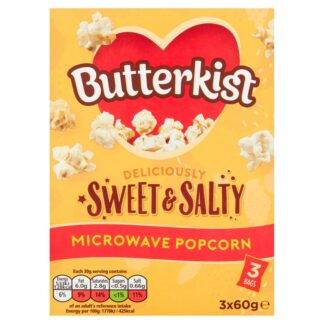 Butterkist 3Pk Micro Sweet & Salted