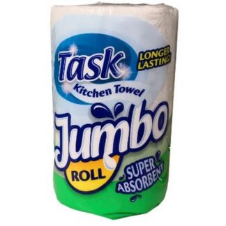 Task Jumbo 2Ply Kitchen Roll