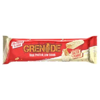 Grenade White Choc Salted Peanut Protein Bar
