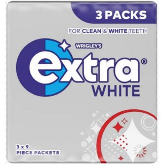 Wrigleys 3 Pack Extra White 9Pc