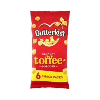 Butterkist 6 Pack Toffee Snack Pack Multi