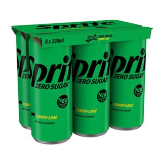 6 Pack Sprite Zero Sleek Can
