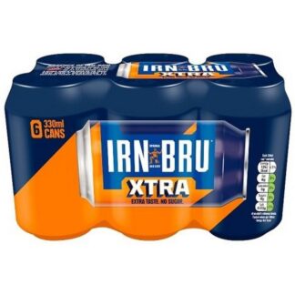 Barrs 6 Pack Irn Bru Xtra Can