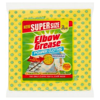 Elbow Grease Super Size Cloth Cloths 3Pk