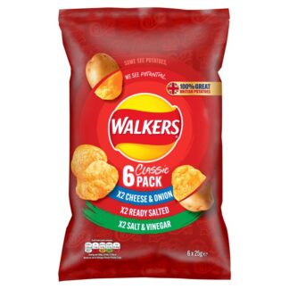 Walkers 6 Pack Variety Crisps