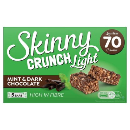 Skinny Crunch Mint & Dark Choc 5Pk Wigig