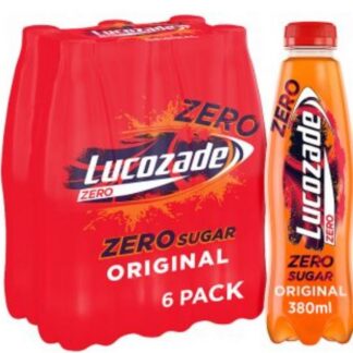 Lucozade 6 Pack Energy Zero Original
