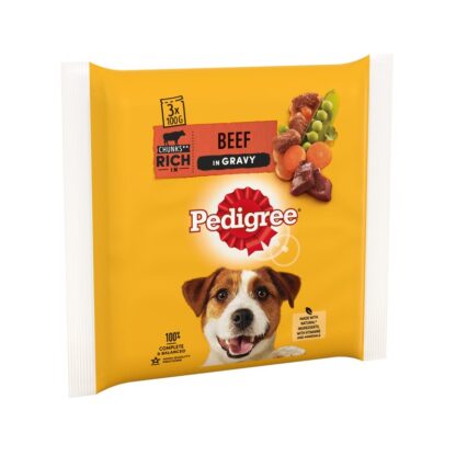 Pedigree Pouch Beef & Veg In Gravy