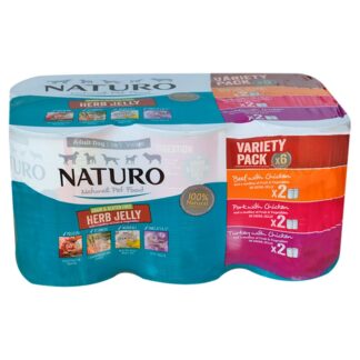 Naturo Adult Meaty Selection Can In Herb Jelly 6Pk