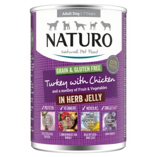 Naturo Grain & Gluten Free Turkey With Chick Jelly