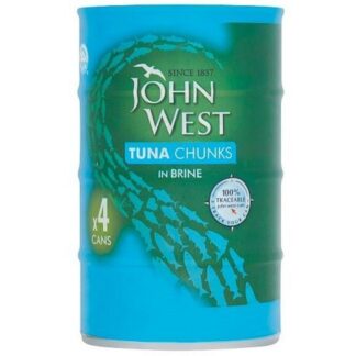 John West Tuna Chunks In Brine 4Pk