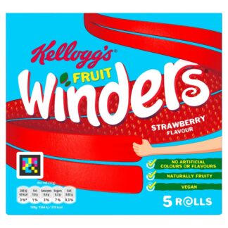 Kelloggs Fruit Winders Strawberry 5 Pack