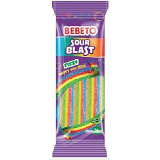 Bebeto Sour Blast Rainbow Mix Fruit Bag