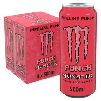 Can Monster 4 Pack Pipeline Punch