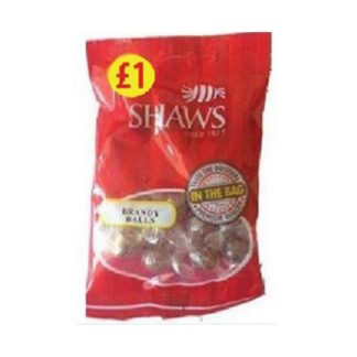 Bag £1 Shaws Brandy Balls Pmp