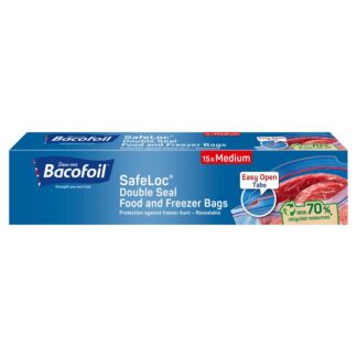 Bacofoil Safeloc Food & Freezer Med Bag