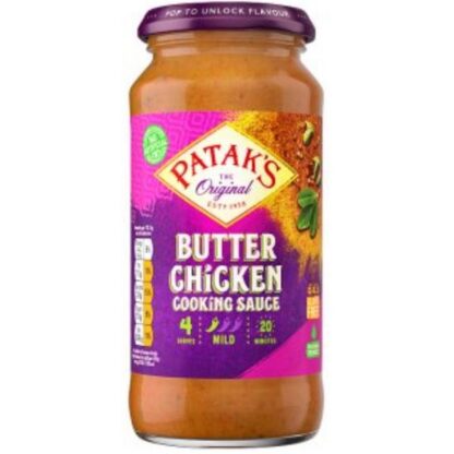 Pataks Butter Chicken Cooking Sauce Jar